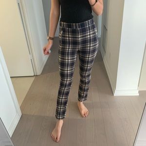 Zara plaid pants